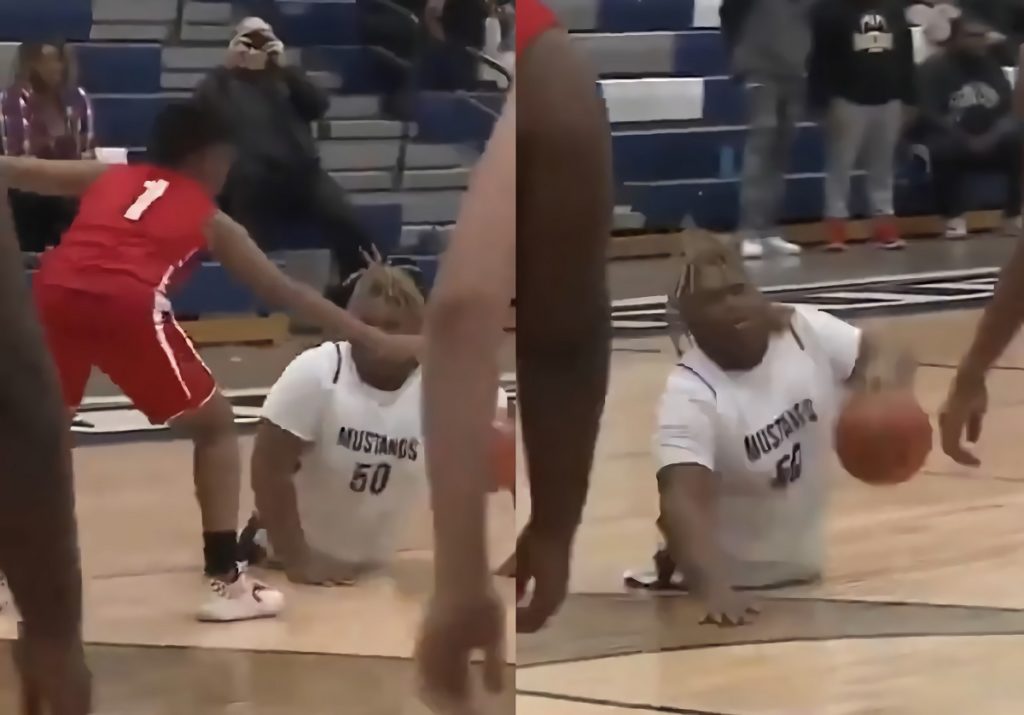 13 Year Old Star Basketball Player with No Legs Named Josiah Johnson Goes Viral After Making Moore Middle School Mustangs Team