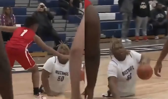 13 Year Old Star Basketball Player with No Legs Named Josiah Johnson Goes Viral After Making Moore Middle School Mustangs Team