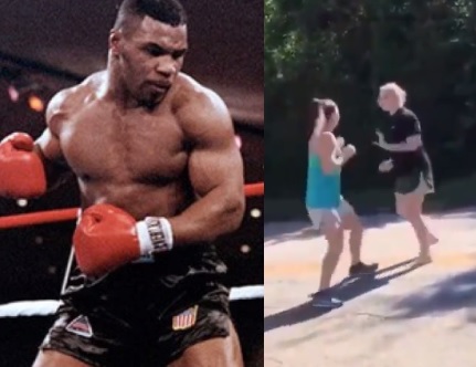 White Tyson Goes Viral After Hilarious Girl Fight on Social Media Brings Back Memories of Mike Tyson