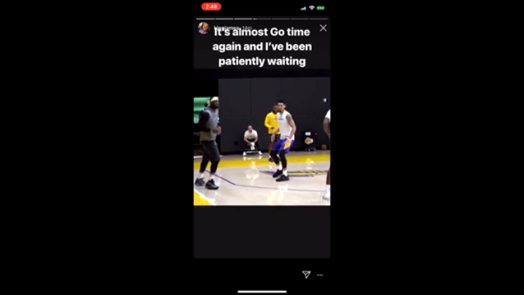 Lebron James takes over in Summer Pickup Game Basketball Scrimmage at Lakers Gym