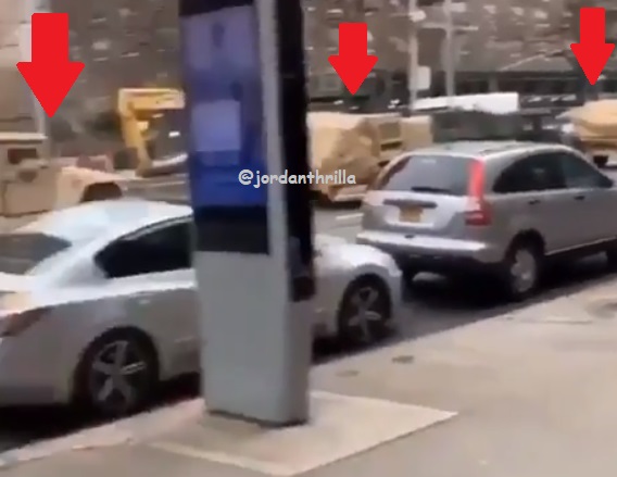 Military Arrives in New York to Enforce COVID-19 Lockdown Shocking New York Residents in Viral Video