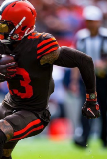 Odell Beckham Jr. plays in NFL Football Game with 350k Richard Mille WATCH still on his wrist