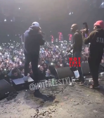 Drake Shows Love to DaBaby on Stage At His Toronto Concert "I used to Sit at My House and Watch You"