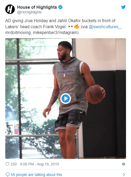 Anthony Davis SCHOOLS Jrue Holiday and Jahlil Okafor in front of NEW coach Frank Vogel ????