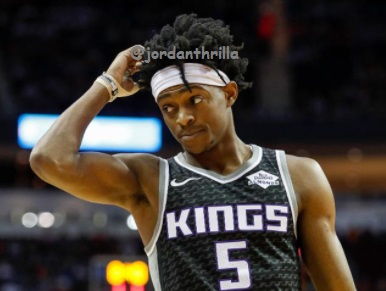 De'Aaron Fox Disses NBA 2k20