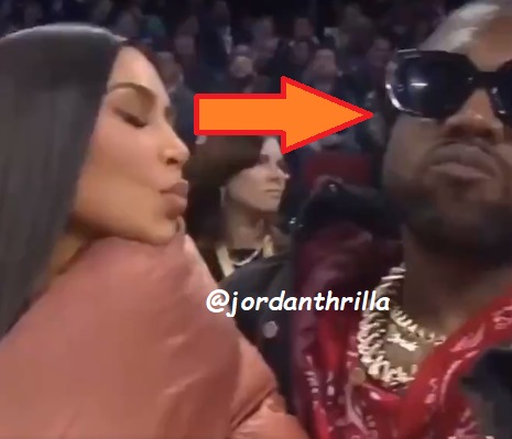 Kanye West Refuses To Kiss Kim Kardashian On Kiss Cam During All Star Game 2020