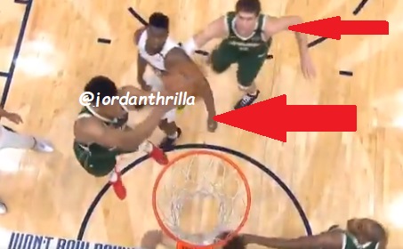 Zion Williamson Snatches the Ball From Giannis Antetokounmpo Like a Bully and Brook Lopez Reacts