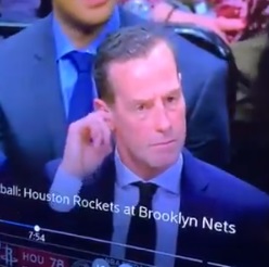 Nets Coach Kenny Atkinson Uses His Own Earwax as Chapstick rubbing it on his Chapped Lips