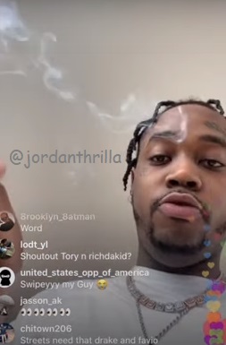Fivio Foreign Disses French Montana in Angry Rant on Instagram Live
