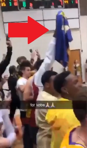 Arizona High School Student Wearing #24 Makes a Game Winning Shot at Buzzer While Crowd Chants Kobe