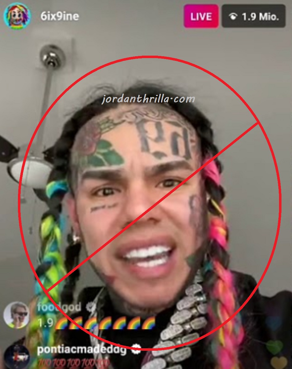Instagram Bans Tekashi 6IX9INE For Life Effectively Ending his Clout Chasing Career