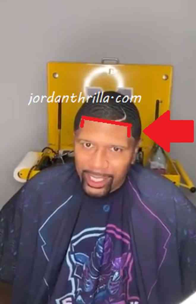 Jalen Rose Spray Paint Hairline Goes Viral After "Game Day Crisp" Video