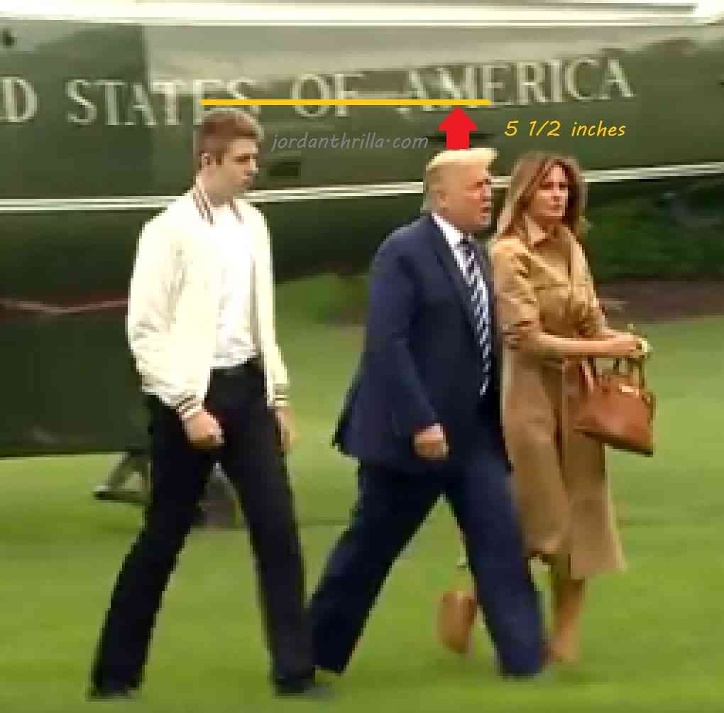 14 Year Old Barron Trump's Insanely Tall Height Could Make Him the Next NBA Great