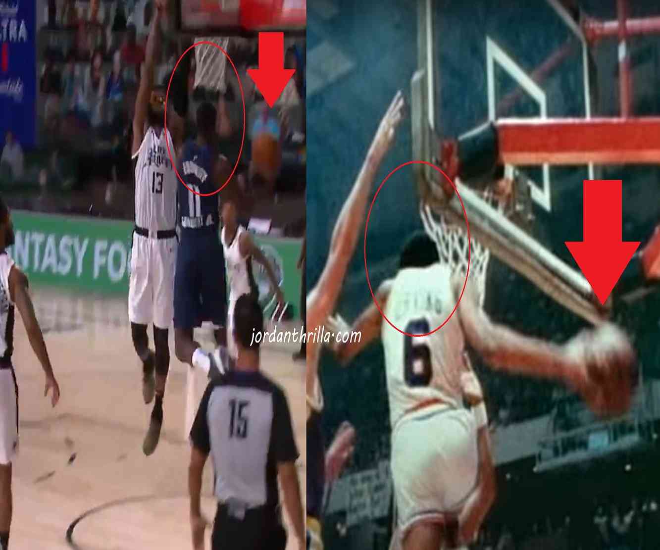 Tim Hardaway Jr does Dr. J Layup On Clippers in Game 4 and Shocks the Basketball Universe