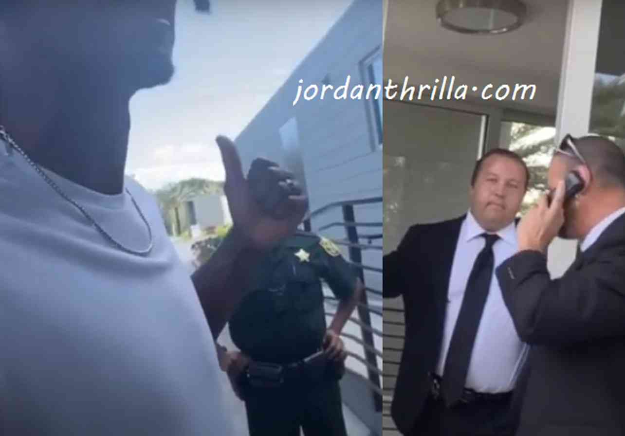 Racist Security Calls Cops on Brandon Marshall While Moving Into His Own Home in Viral Video