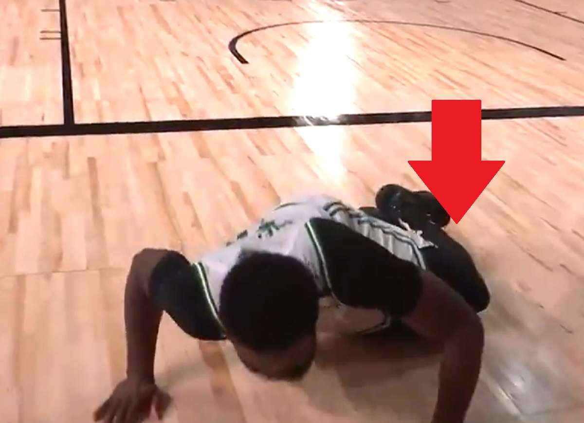 Jaylen Brown Knee Injury: Jaylen Brown Almost Tears His ACL After Jimmy Butler Pushes Him In Mid-Air While Dunking