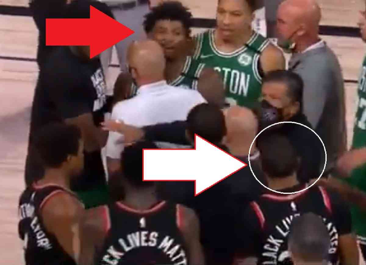 Marcus Smart Almost Fights Norman Powell After Raptors Defeat Celtics in Game 6 on His Clutch And-1 Play