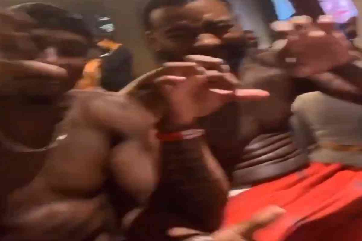 Drunk John Wall Throws Up Blood Gang Signs and Red Flag in Room Full of Drugs at Gang Party in NYC Viral Video