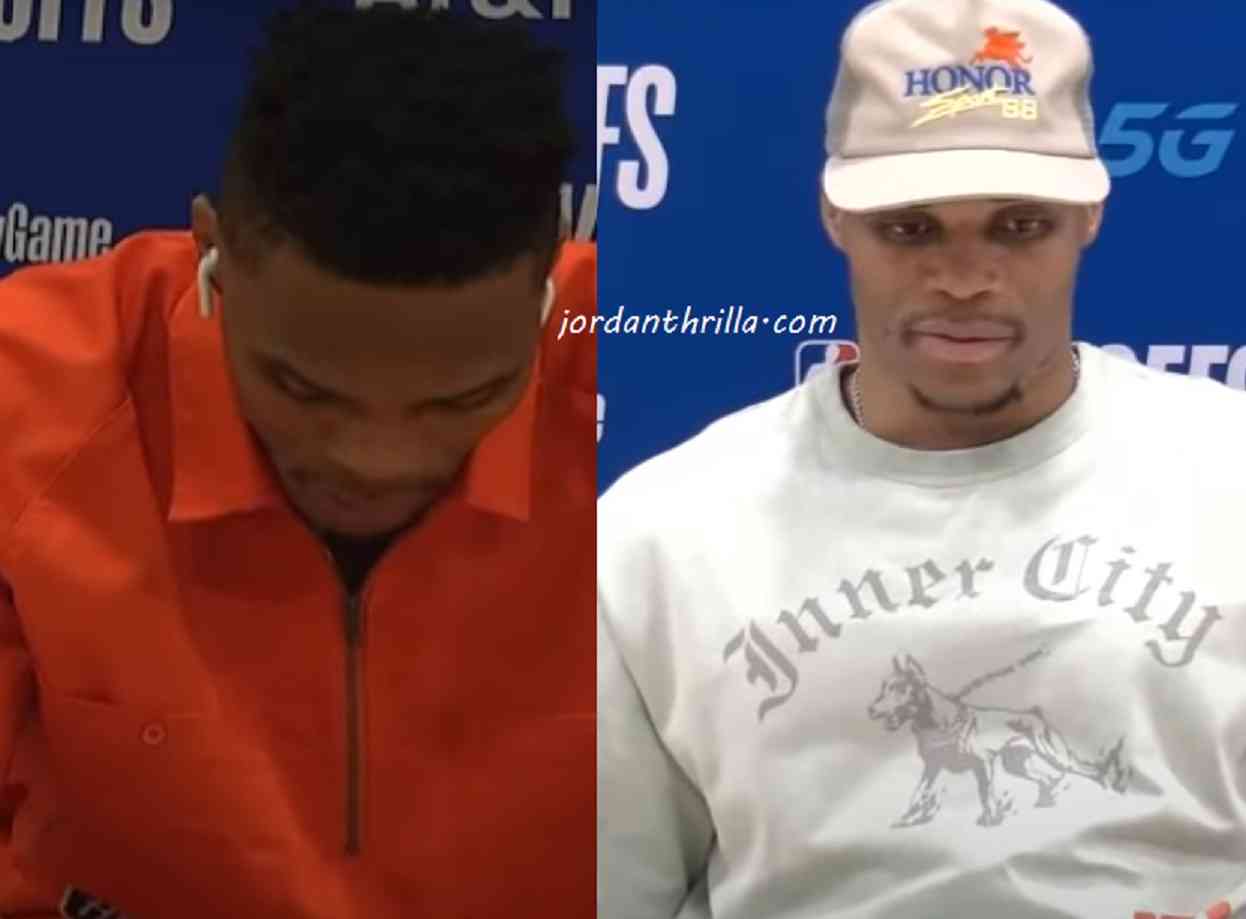 Russell Westbrook Battling Depression? Russell Westbrook's Strange Demeanor in Post Game Interviews Sparks Depression Conspiracy Theories