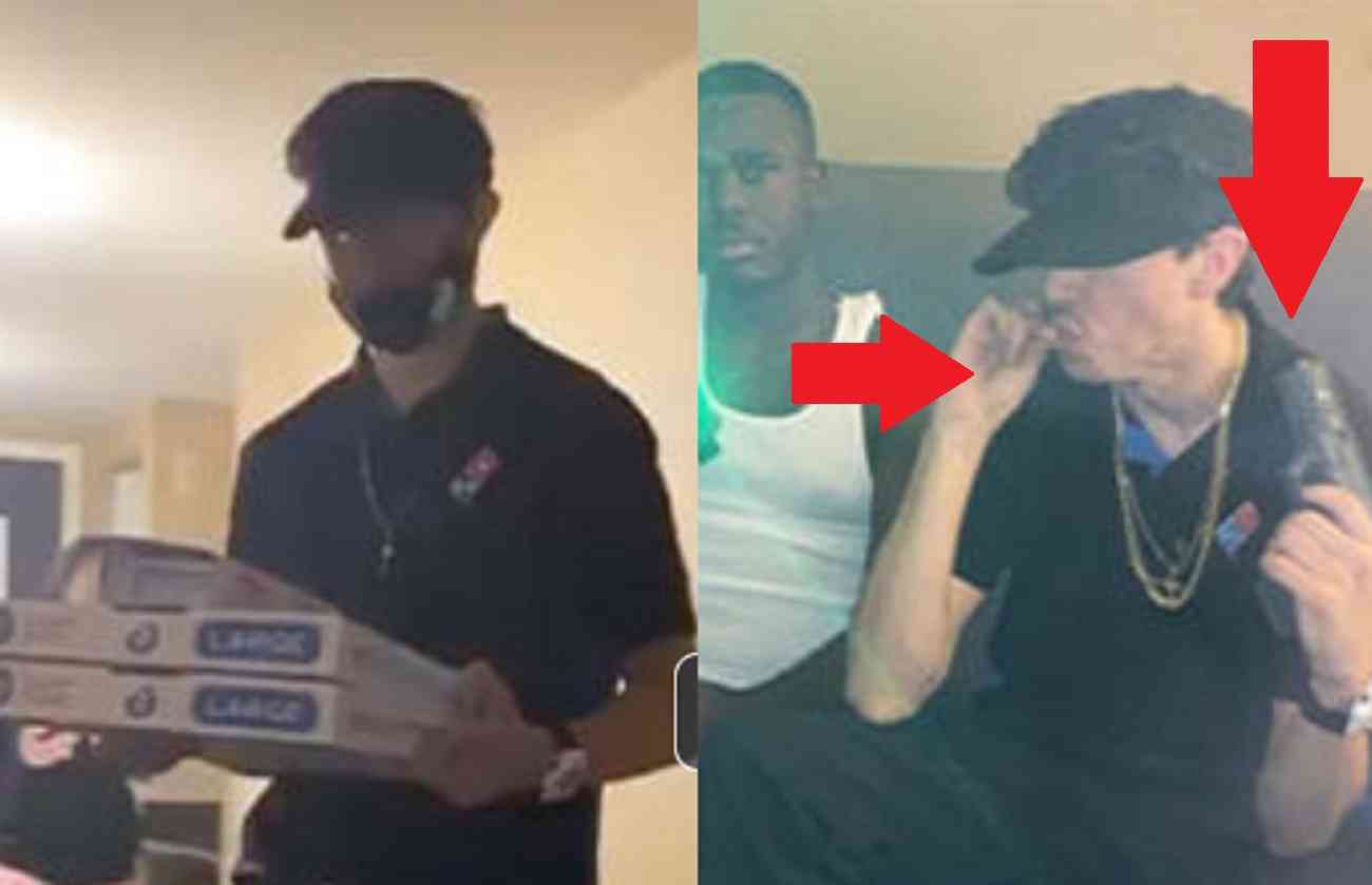 Domino's Pizza Delivery Guy Smokes Blunt with Crip Gang Members After Delivering Them Pizza