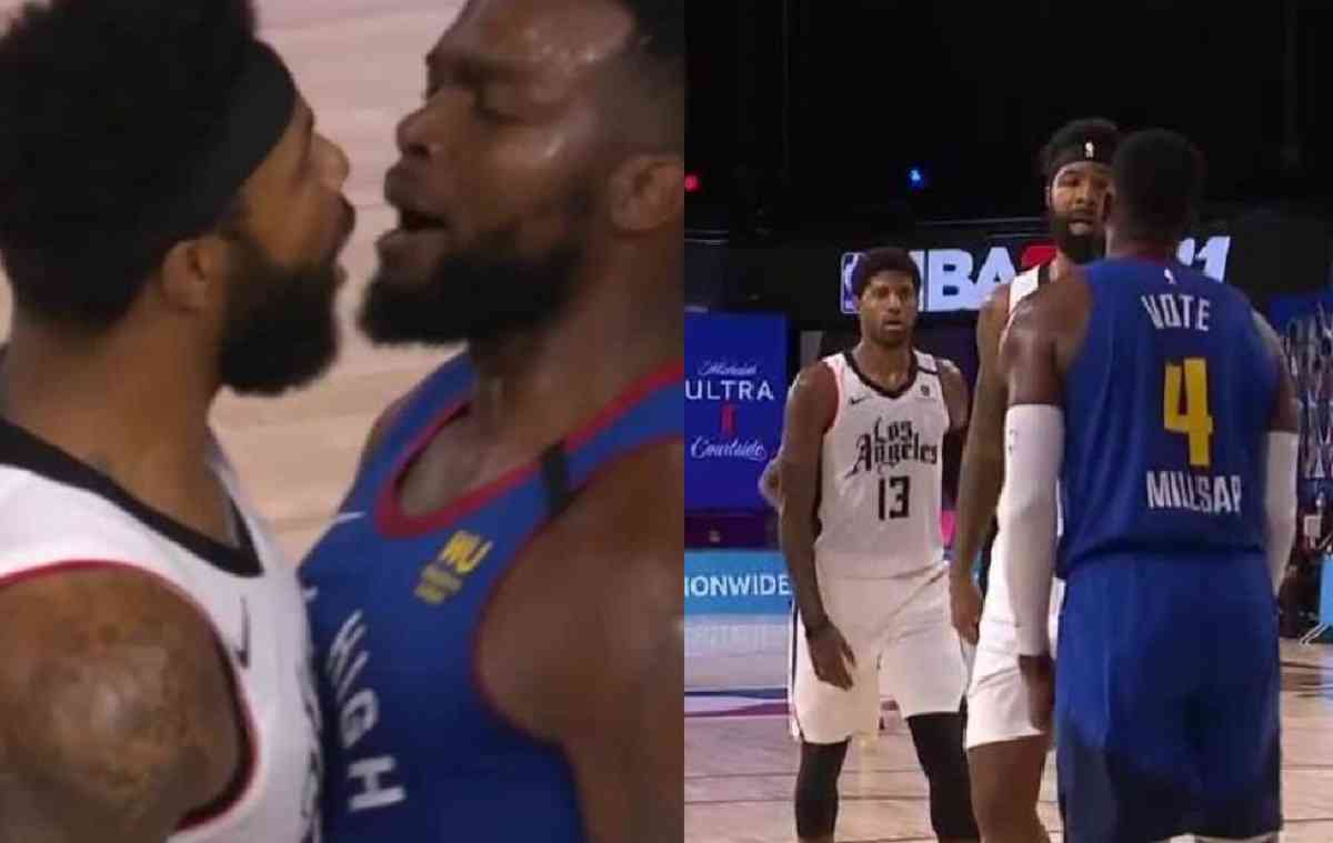 Marcus Morris Fights Paul Millsap then Marcus Morris Calls Paul Millsap a "P***y" During Clippers Loss To Nuggets in Game 5