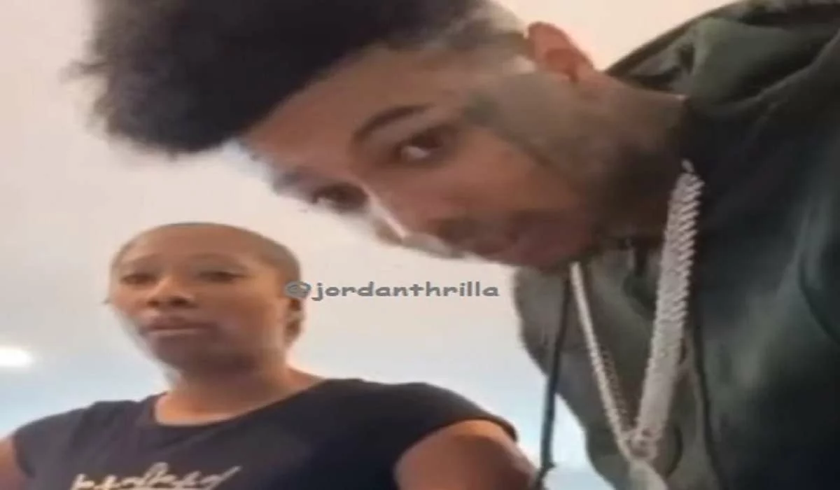 Blueface Makes His Mom Crack an Egg Over Her Head For $1,000 Doing the Brian Pumper Challenge