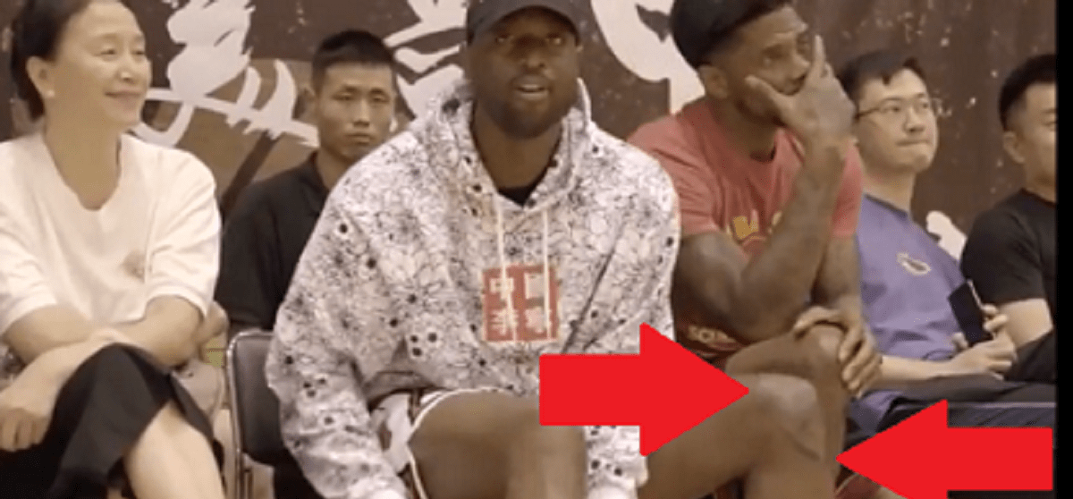 Does Dwyane Wade Have a Knee Pad Implant in His Left Knee? Evidence Inside