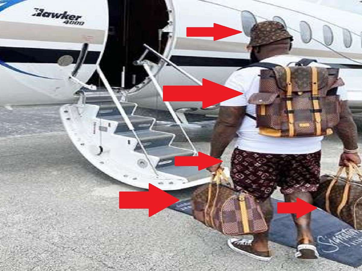 Canal Street Boss: Rick Ross Caught Wearing Fake Louis Vuitton Outfit