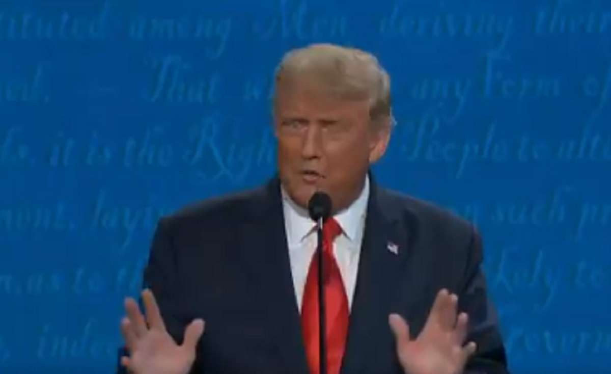 Donald Trump Saying "I Take Full Responsibility, it's Not My Fault" When Asked about COVID-19 Confuses Millions at Debate 2020
