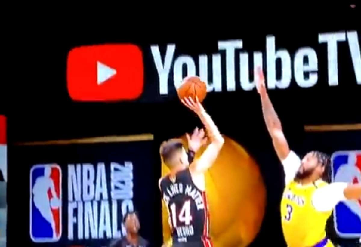 Tyler "Rainbow Floater" Herro Goes Viral: Tyler Herro Does Highest Floater Ever Over Anthony Davis During Game 4 of NBA Finals