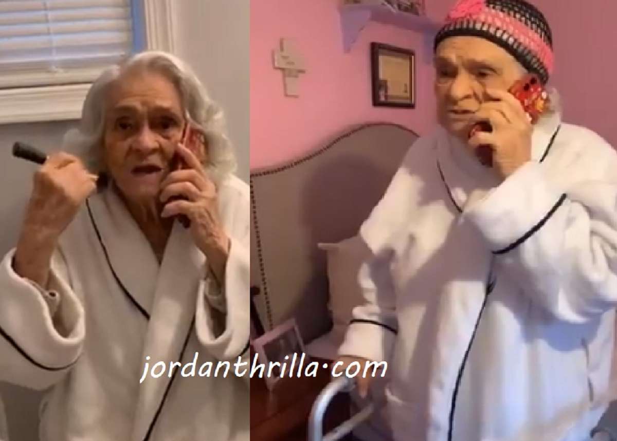 Grandmother City Girl Goes Viral - TikTok Grandma Rapping City Girls Song with Her Granddaughter in TikTok Video