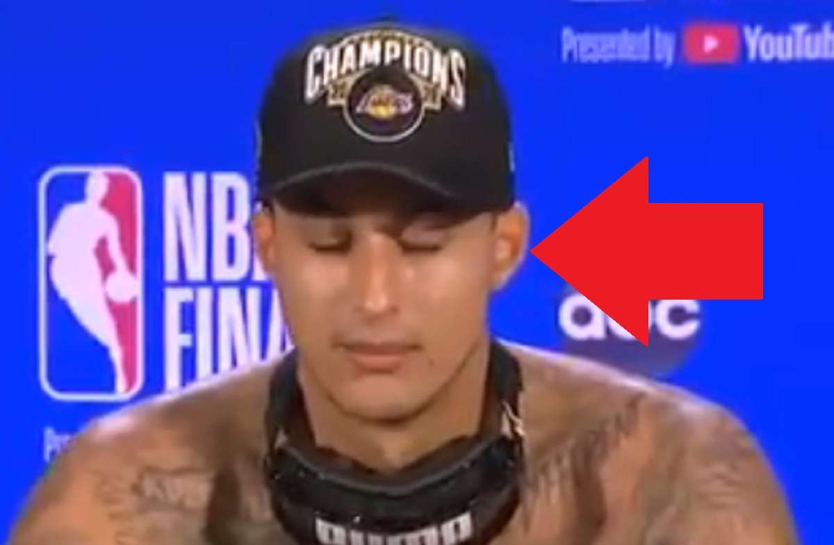 Kyle Kuzma Drunk at NBA Finals Postgame Interview after Lakers Win Championship