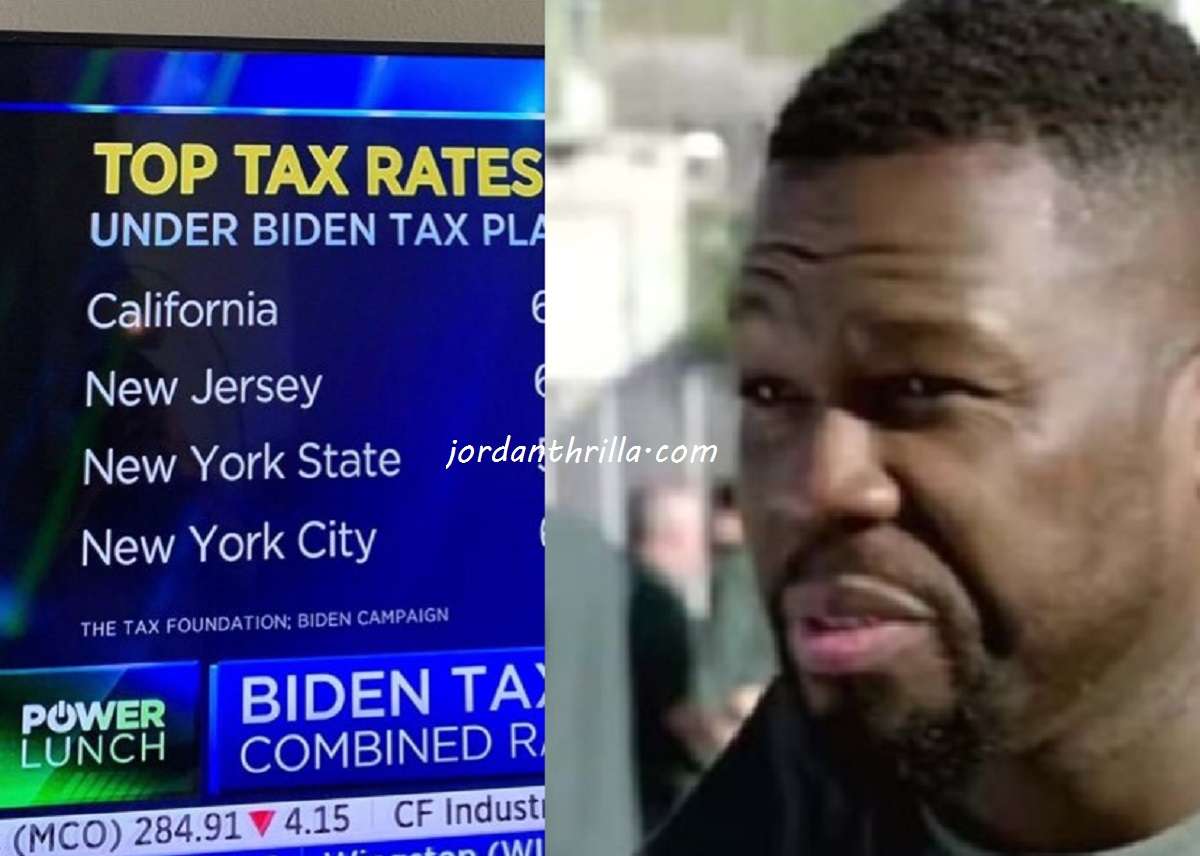 50 Cent Disses Joe Biden - 50 Cent is a Trump Supporter After Seeing Joe Biden's Tax Plan