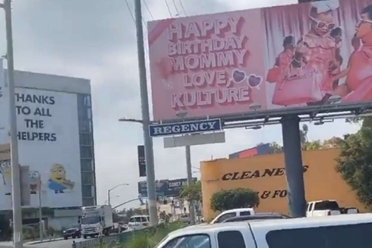 Offset Purchases Billboard Present for Cardi B Birthday To Attempt Saving Their Marriage