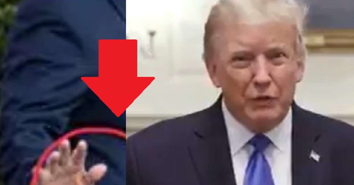 Was Donald Trump Wearing a Hidden Portable Oxygen Tank? Donald Trump Portable Oxygen Concentrator Conspiracy Theory Goes Viral
