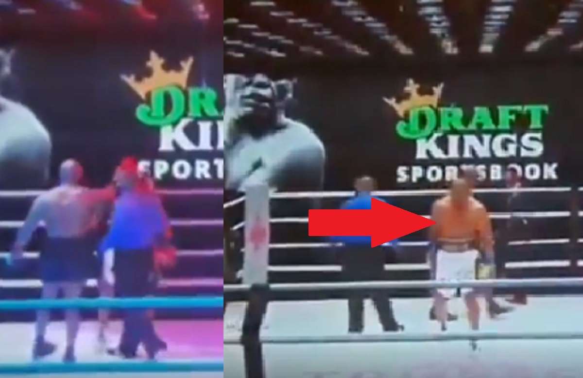 Was Mike Tyson Caught Cheating Against Roy Jones Jr? Mike Tyson Late Hit Roy Jones Jr After the Bell
