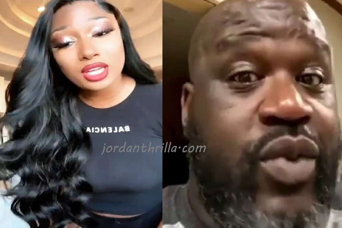 Shaq Shoots his Shot and Megan Thee Stallion With Creepy Message on Instagram Live
