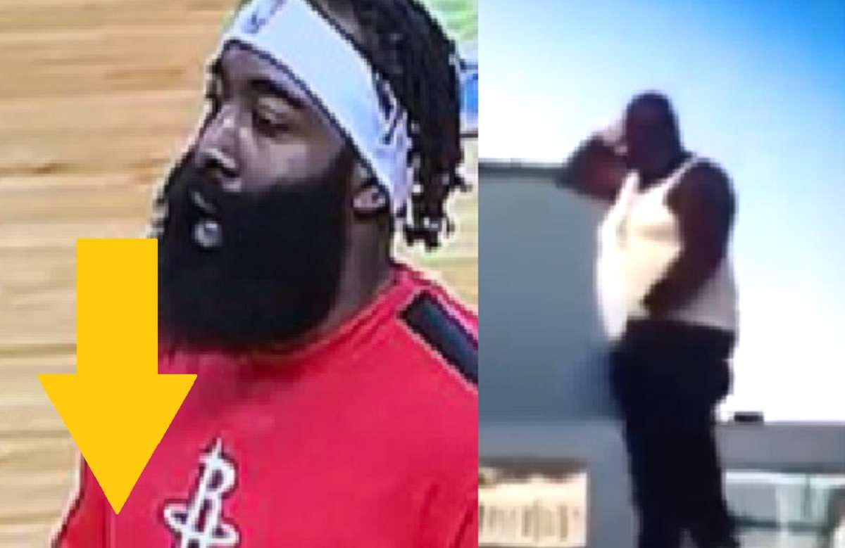 Fat James Harden Goes Viral For Looking Like Rick Ross Before the Weight Loss in His Rockets Preseason Return