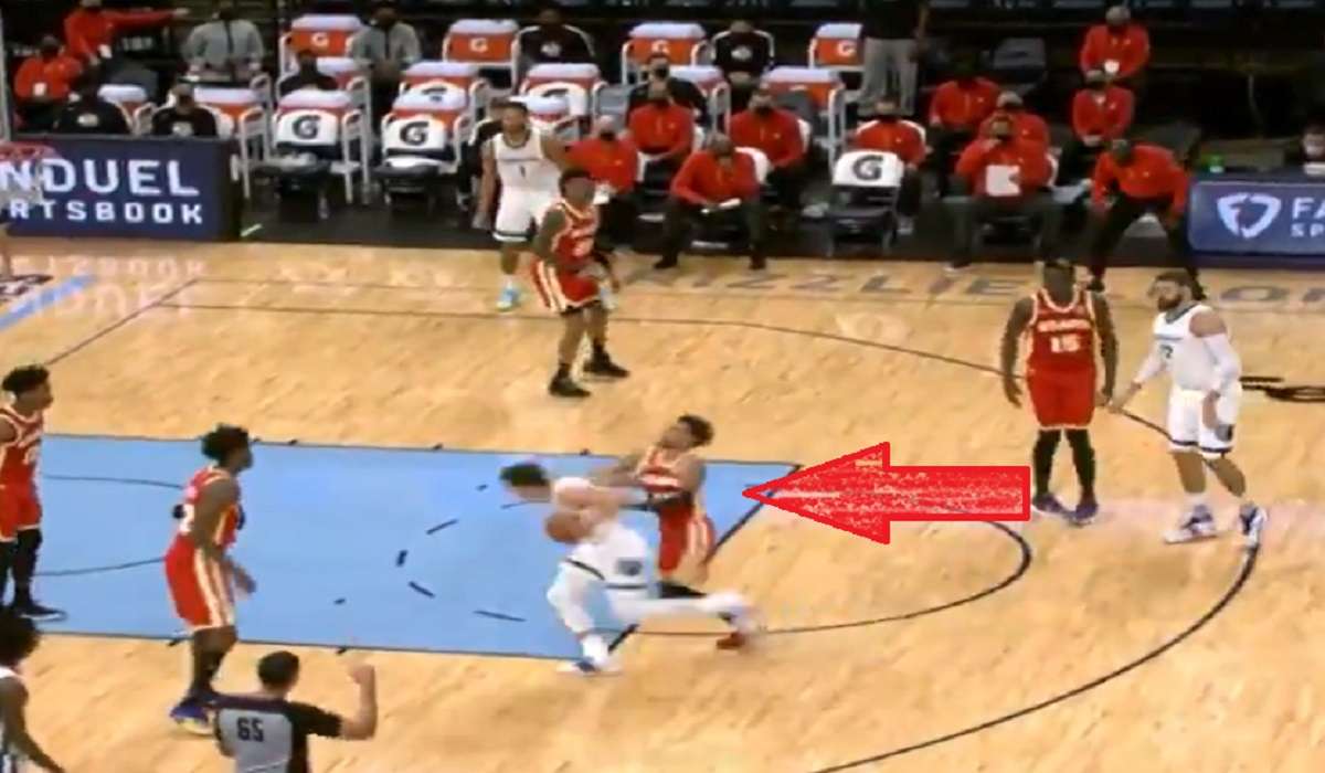 Trae Young Fights Grayson Allen Then Gets Jacked Up by Dillon Brooks During Hawks vs Grizzlies Preseason Game