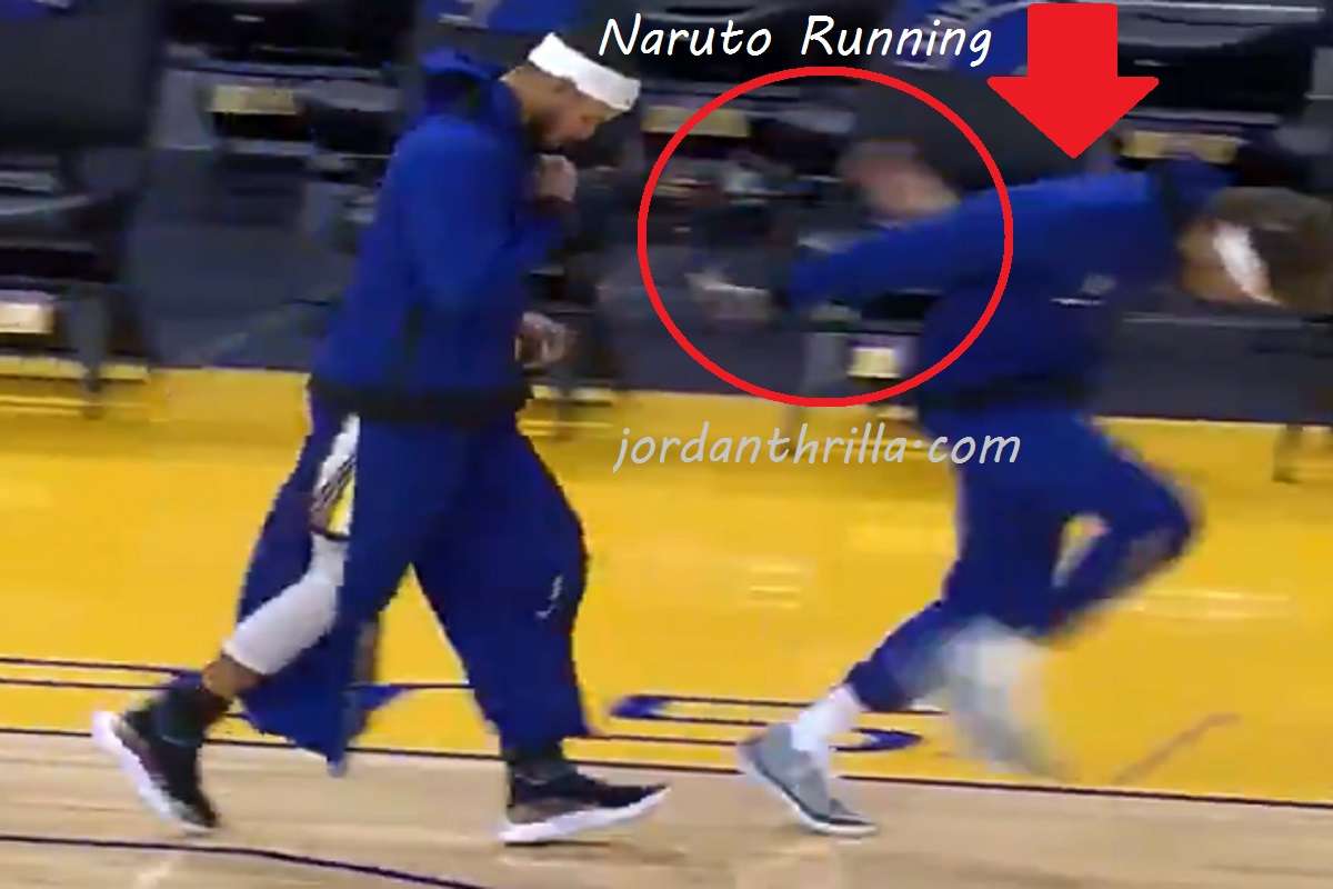 Does Kelly Oubre Watch Anime? Kelly Oubre Naruto Running Out Tunnel for First Warriors Game Go Viral