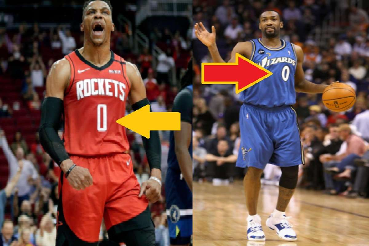 Gilbert Arenas Grants Russell Westbrook Permission to Wear his Jersey Number "0" for Washington Wizards