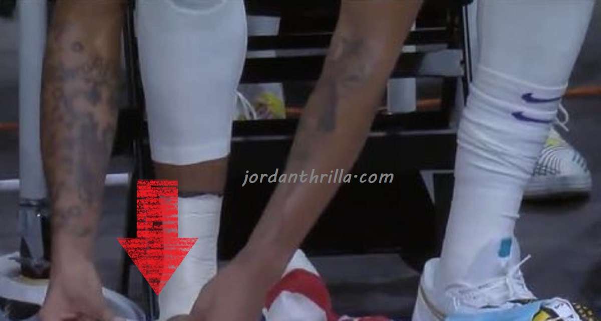 Anthony Davis Clipping His Toenails on Live TV Causes Suns to Lose a 16 Point Lead to Lakers in Final Preseason Game
