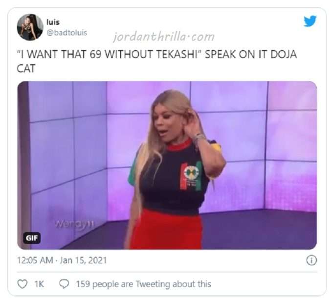 I Want That 69 Without Tekashi Goes Viral After Doja Cat Disses