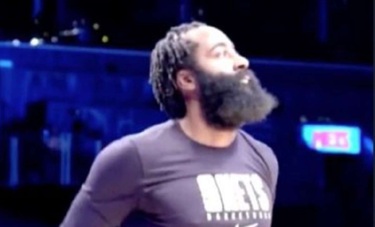 James Harden Scores Two Points and Only Takes Two Shots in First Half in First Game Playing with Kyrie Irving in NETS Lineup