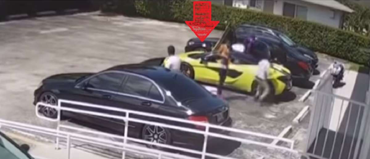 Surveillance Footage Video of Pooh Shiesty Shooting at Bay Harbor Islands Leaks