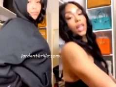 Karl Anthony Towns Reacts to Jordyn Woods #BussItChallenge Video With Extreme Th...