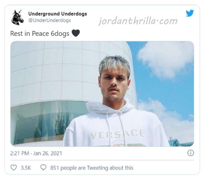 Six Dogs Rapper Underground Rapper 6Dogs Dead: People React to 6Dogs Committing Suicide ...