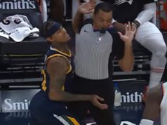 Jordan Clarkson Tries to Fight Referee After He Costs Them a Possession During J...