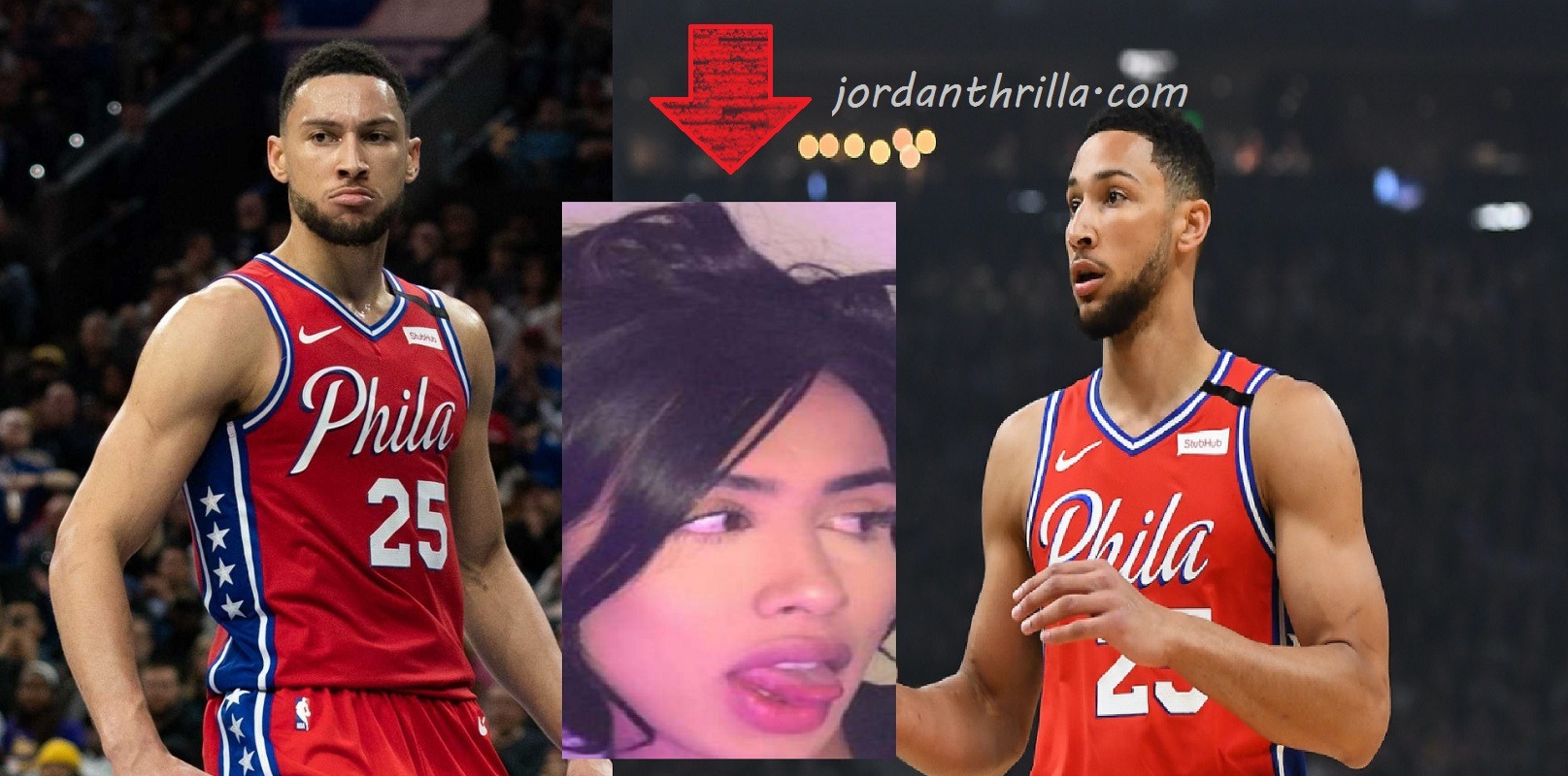 Ben Simmons with transgender woman named Amani