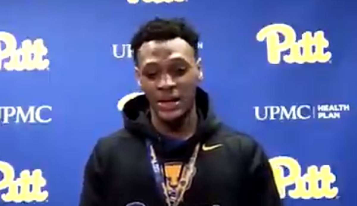 Pittsburgh Panthers Basketball Player Au'Diese Toney Gay Comment Video "Busted In Our Mouths, Eat it Up" After Game Goes Viral